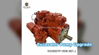 Αναβάθμιση υδραυλικής αντλίας εκσκαφέα K5V80DTP